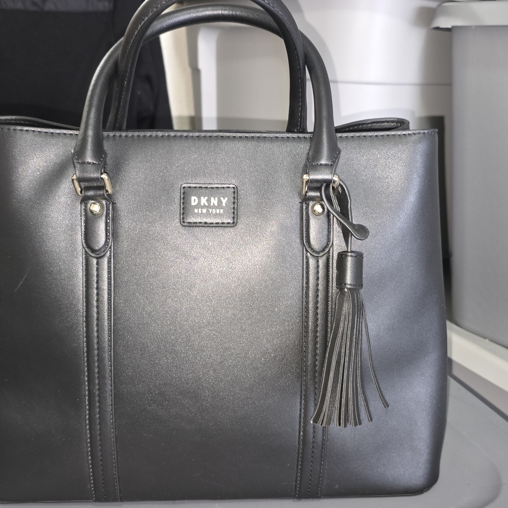 DKNY Black Satchel Bag